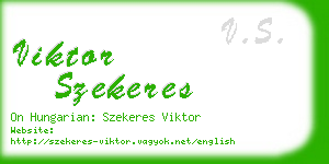 viktor szekeres business card